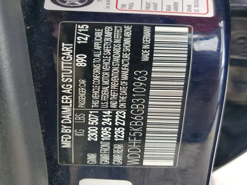 2016 MERCEDES-BENZ E 350  