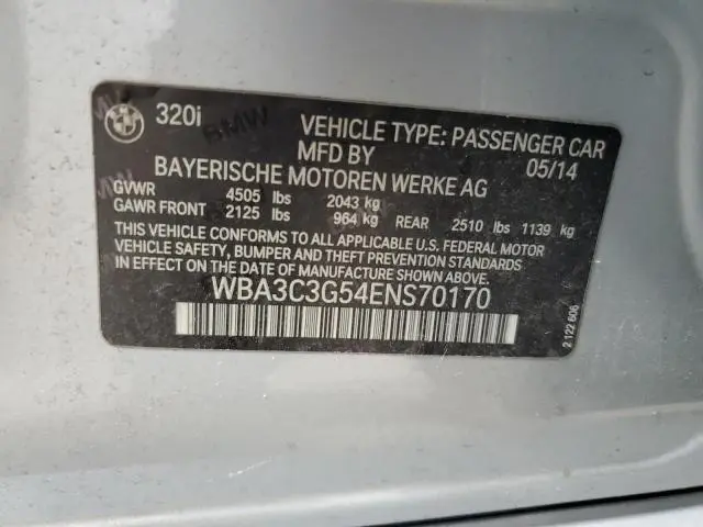 2014 BMW 320 I XDRIVE  