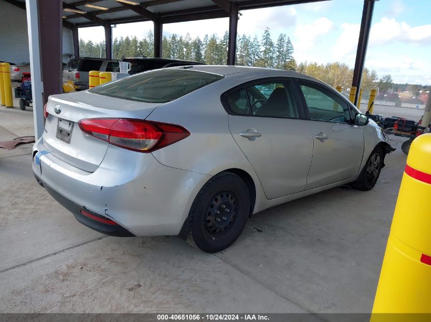 2017 KIA FORTE LX