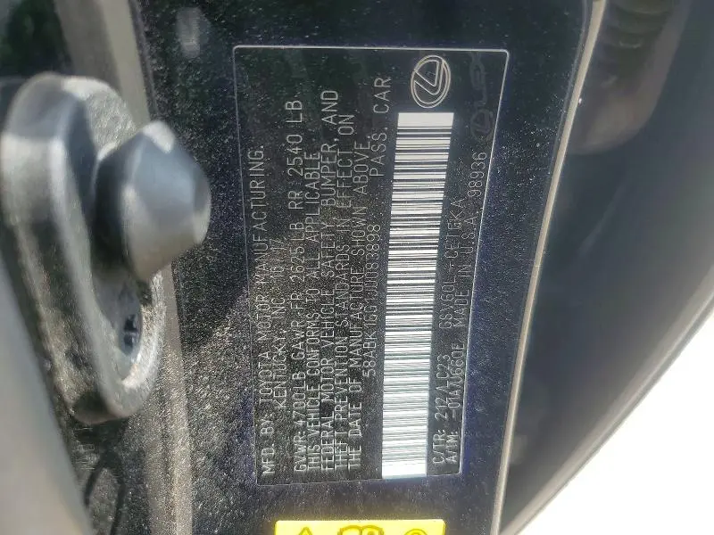 2018 LEXUS ES 350  