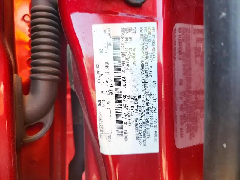 2013 FORD FOCUS TITANIUM  