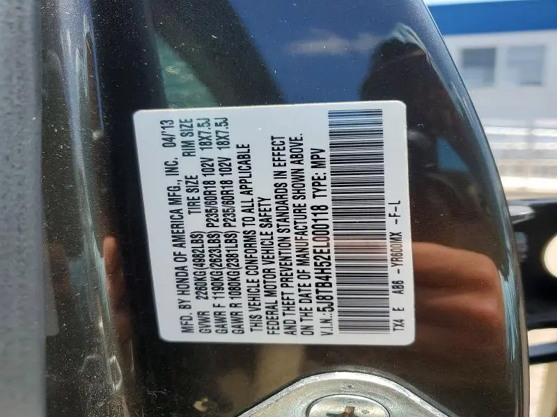 2014 ACURA RDX TECHNOLOGY  