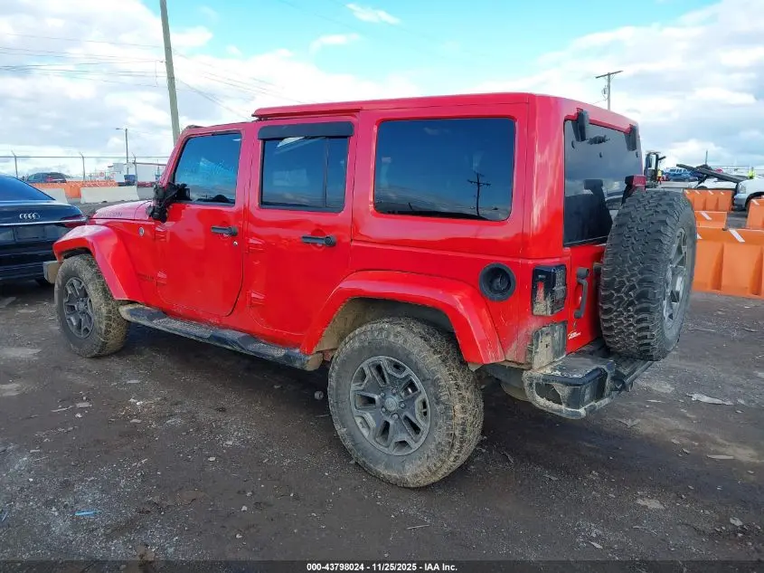 2017 JEEP WRANGLER UNLIMITED RUBICON 4X4