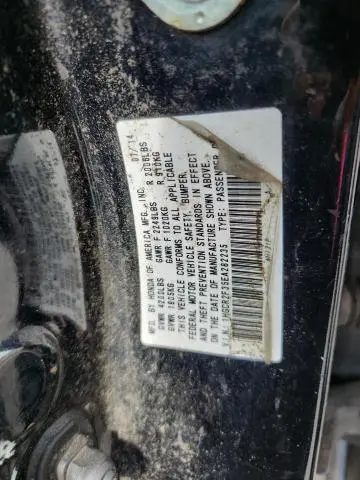 2014 HONDA ACCORD LX  