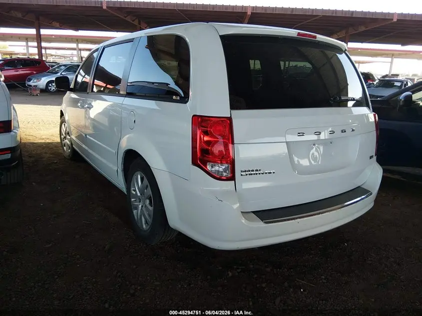2015 DODGE GRAND CARAVAN SE