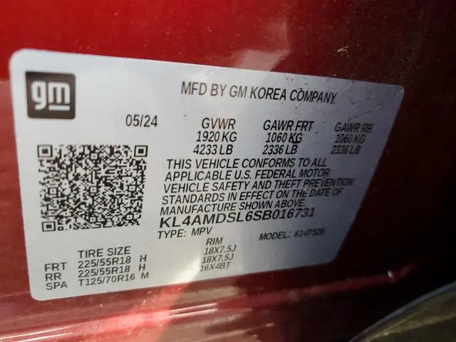 2025 BUICK ENCORE GX SPORT TOURING  