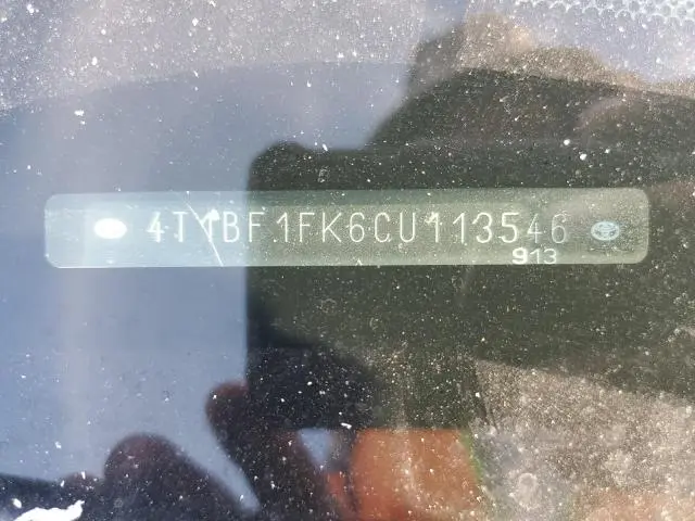 2012 TOYOTA CAMRY BASE  