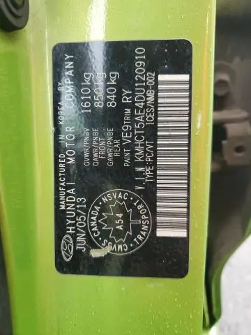 2013 HYUNDAI ACCENT GLS  