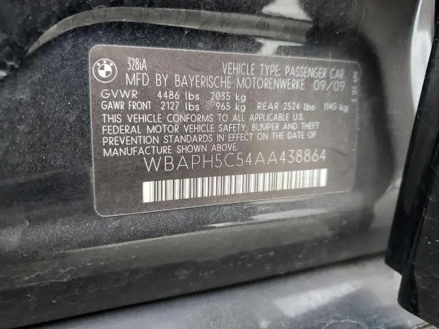 2010 BMW 328 I SULEV  