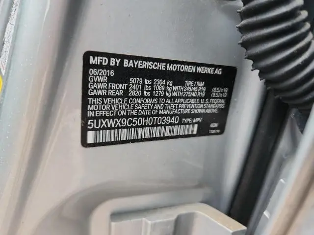 2017 BMW X3 XDRIVE28I  