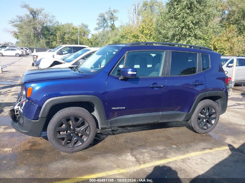 2017 JEEP RENEGADE ALTITUDE 4X4