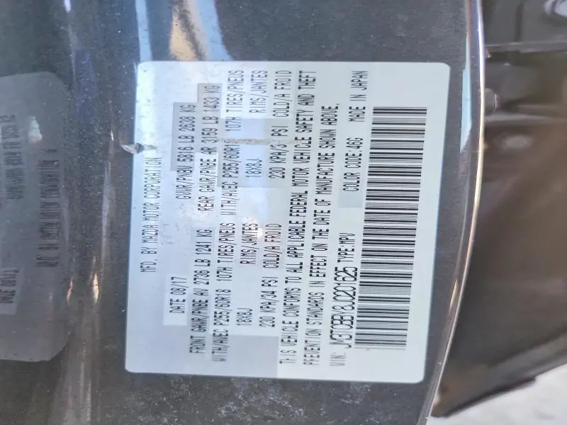 2018 MAZDA CX-9 SPORT  