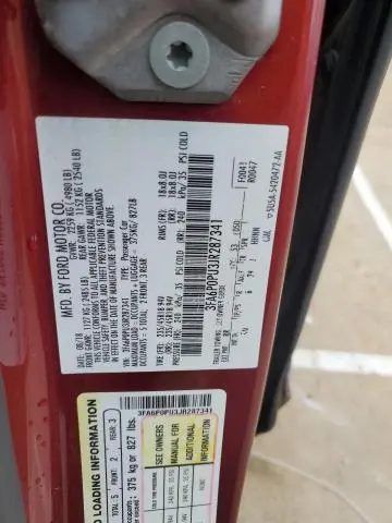 2018 FORD FUSION SE PHEV  