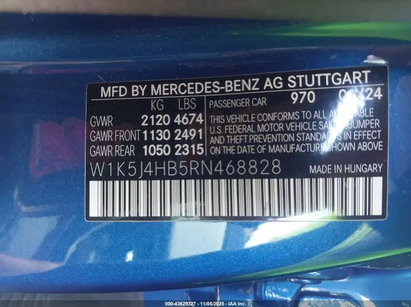 2024 MERCEDES-BENZ CLA 250 COUPE 4MATIC