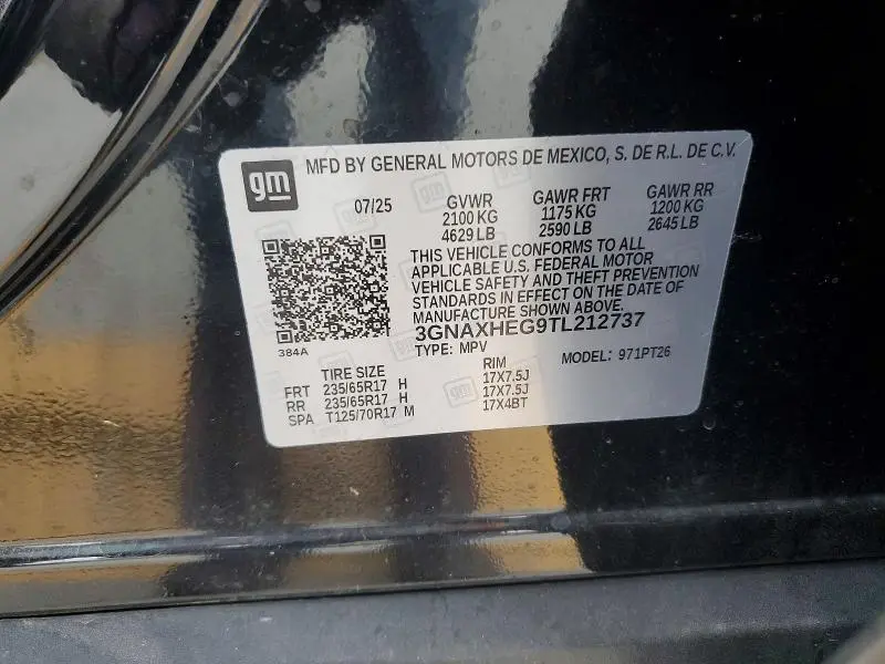 2026 CHEVROLET EQUINOX   