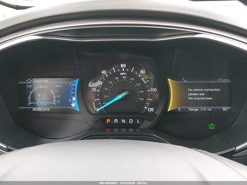 2019 FORD FUSION HYBRID SE