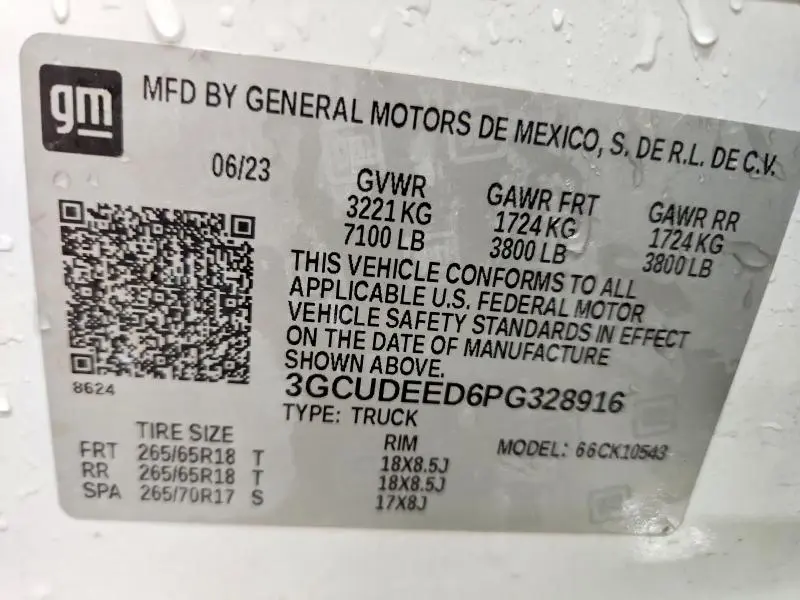 2023 CHEVROLET SILVERADO K1500 RST  
