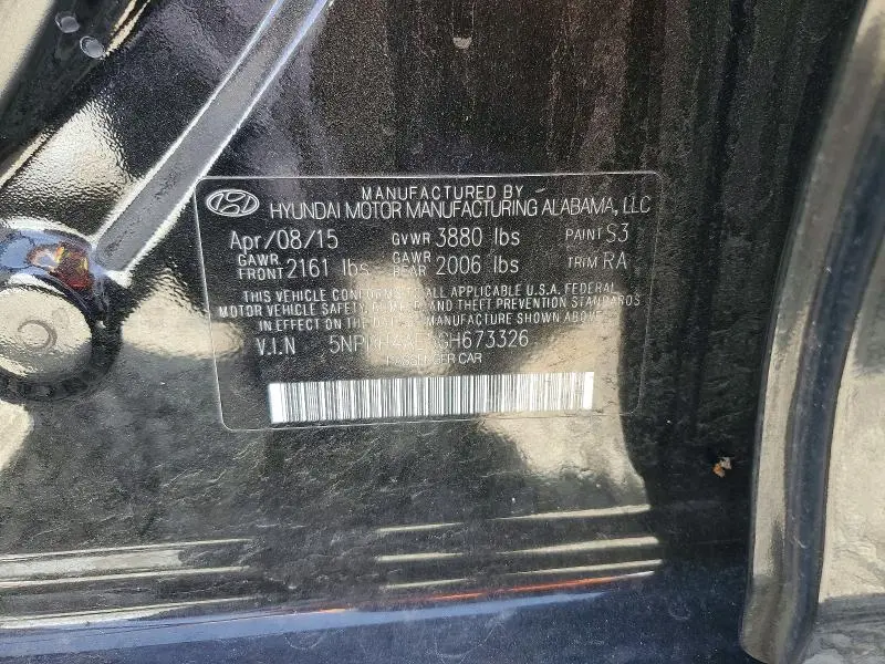 2016 HYUNDAI ELANTRA SE  