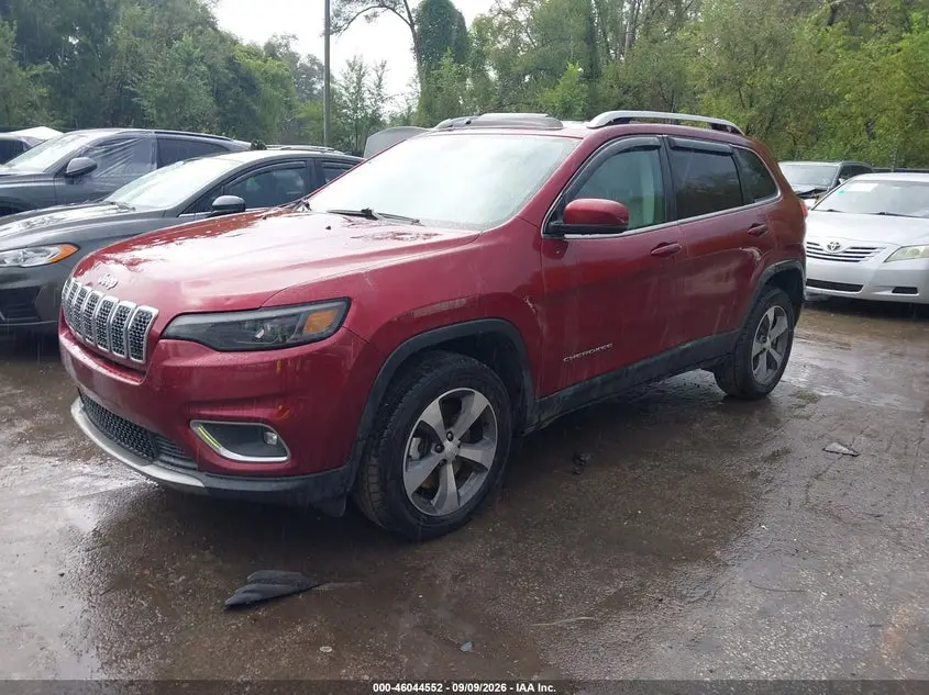 2019 JEEP CHEROKEE LIMITED 4X4