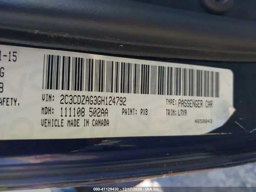 2016 DODGE CHALLENGER SXT
