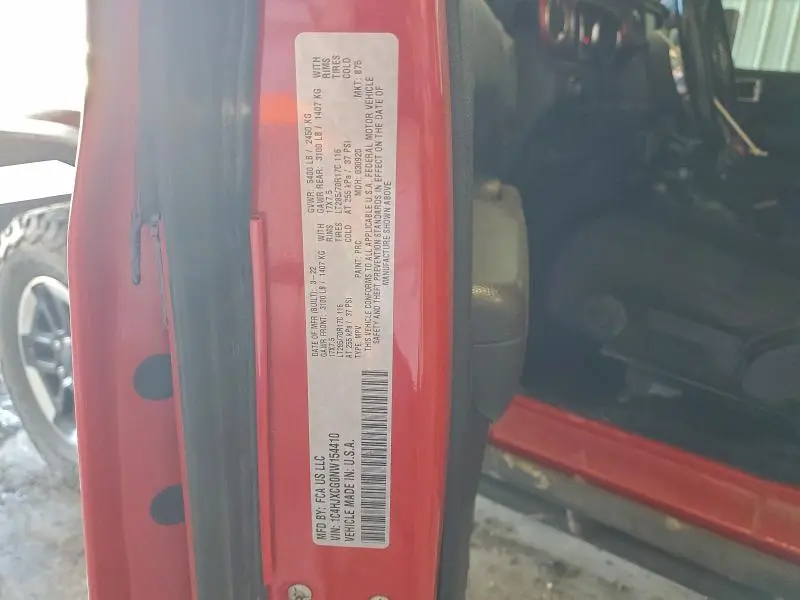 2022 JEEP WRANGLER RUBICON  