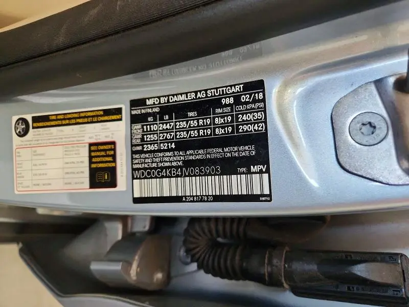 2018 MERCEDES-BENZ GLC 300 4MATIC  