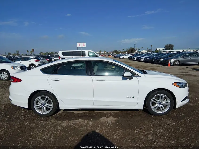 2018 FORD FUSION HYBRID S