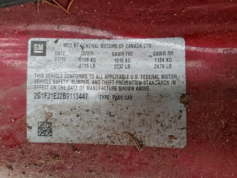 2011 CHEVROLET CAMARO SS  