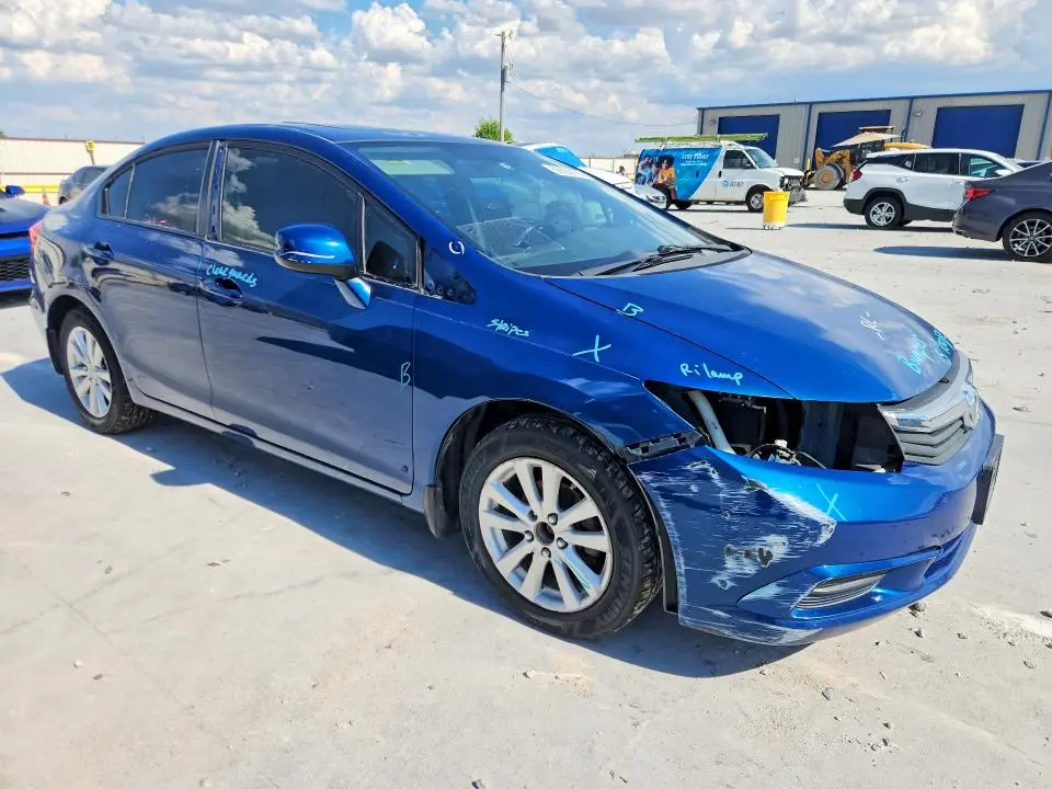 2012 HONDA CIVIC EXL  