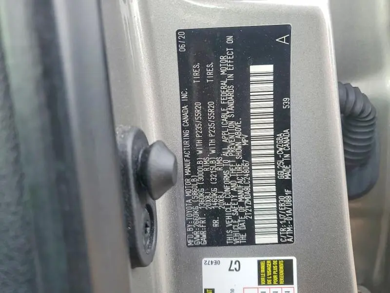 2020 LEXUS RX 350 F SPORT PERFORMANCE  