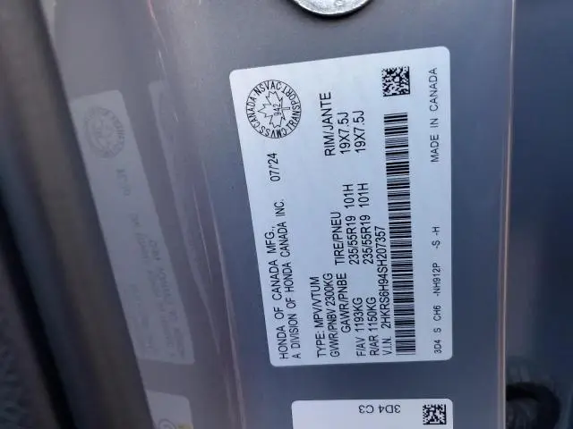 2025 HONDA CR-V SPORT TOURING  