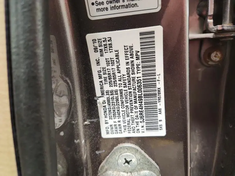 2011 HONDA CR-V SE  