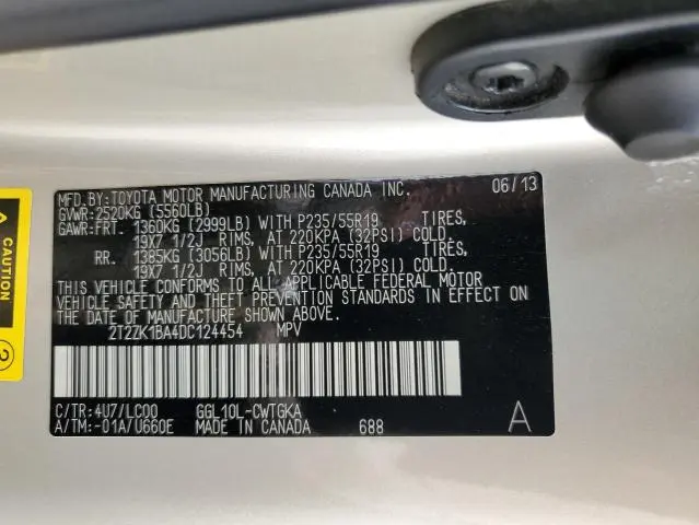 2013 LEXUS RX 350  
