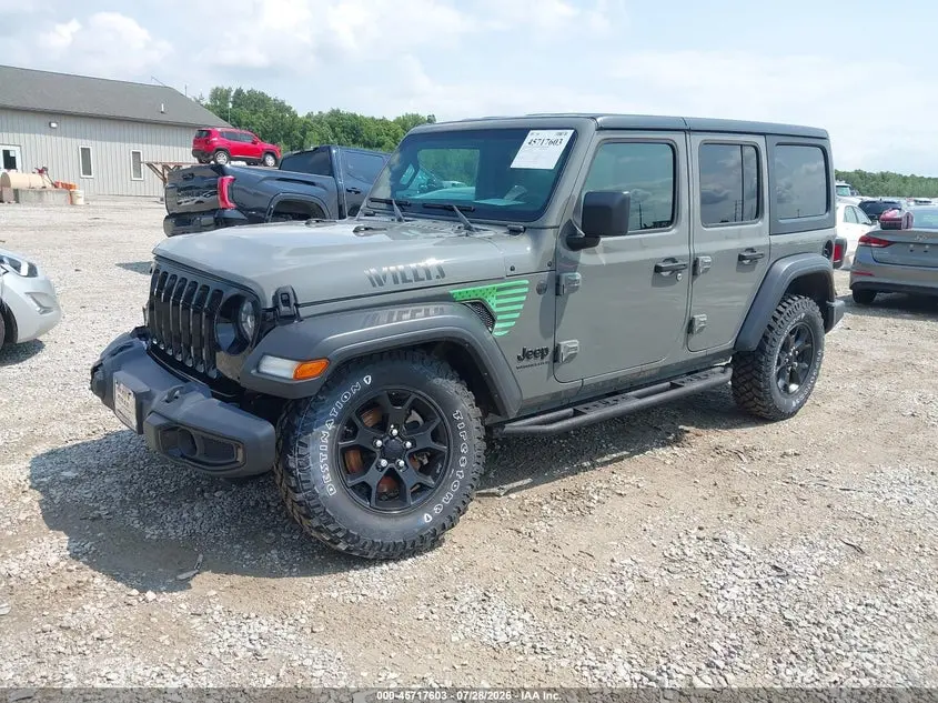 2023 JEEP WRANGLER 4-DOOR WILLYS 4X4