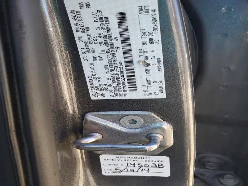 2014 FORD ESCAPE SE  