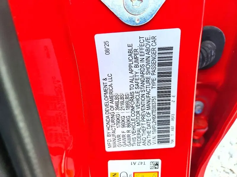 2026 HONDA CIVIC SPORT  