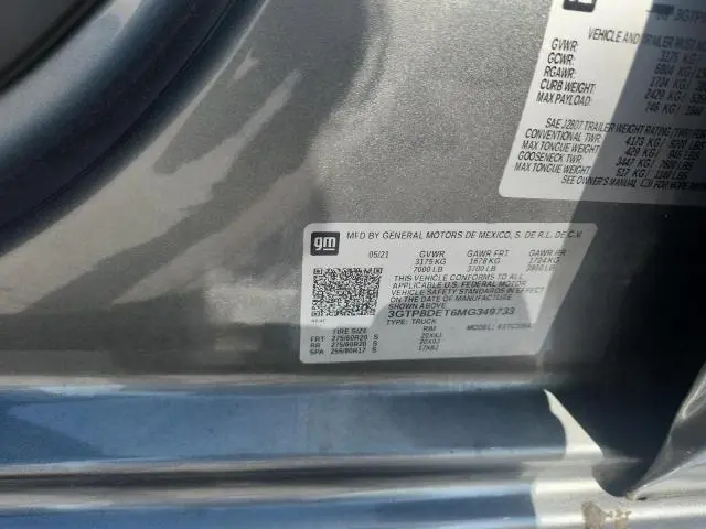 2021 GMC SIERRA C1500 SLT  