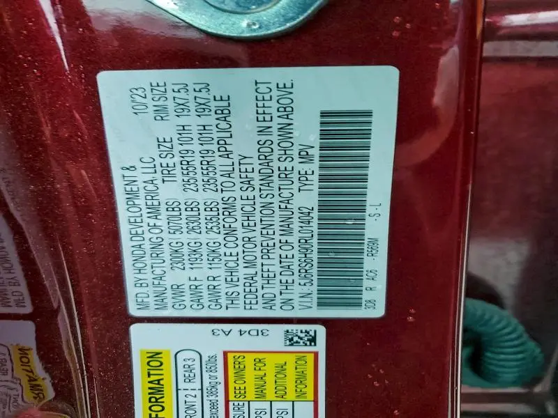 2024 HONDA CR-V SPORT TOURING  