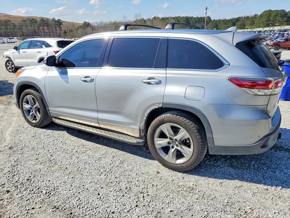 2016 TOYOTA HIGHLANDER LIMITED PLATINUM  