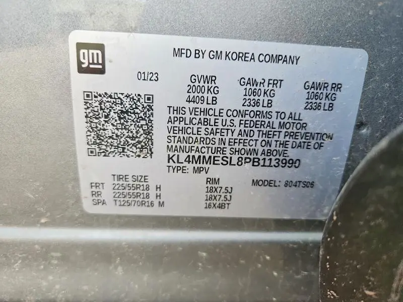 2023 BUICK ENCORE GX SELECT  