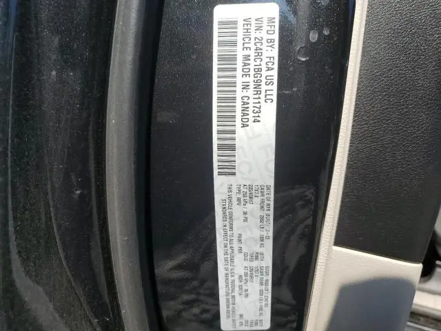 2022 CHRYSLER PACIFICA TOURING L  
