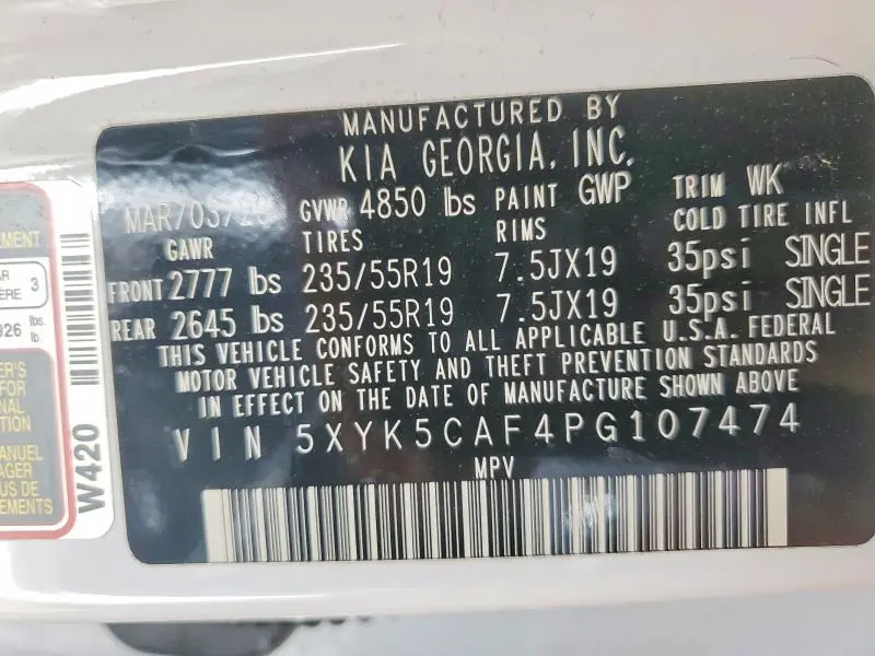 2023 KIA SPORTAGE SX PRESTIGE  