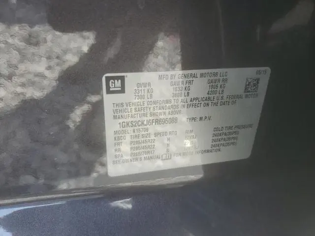 2015 GMC YUKON DENALI  