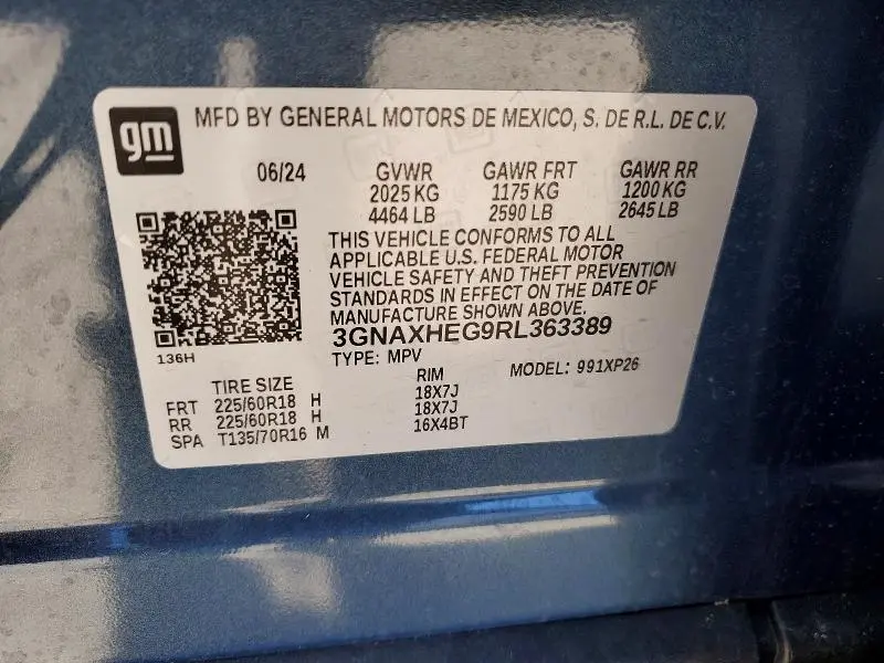 2024 CHEVROLET EQUINOX LS  