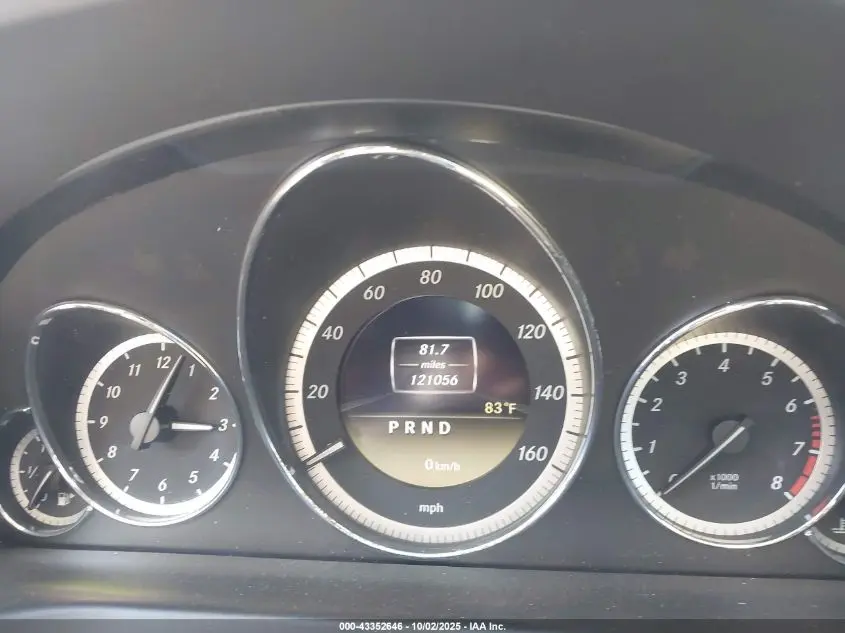 2012 MERCEDES-BENZ E 550  