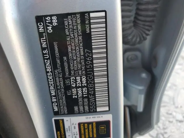 2016 MERCEDES-BENZ C 300 4MATIC  