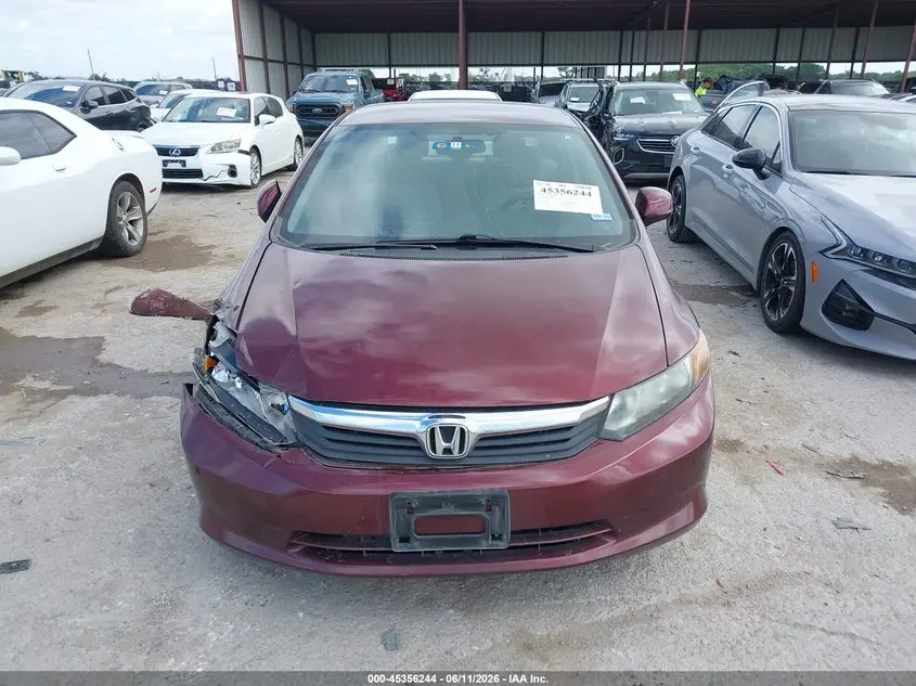 2012 HONDA CIVIC LX