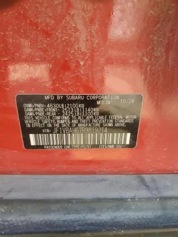 2024 SUBARU WRX PREMIUM  