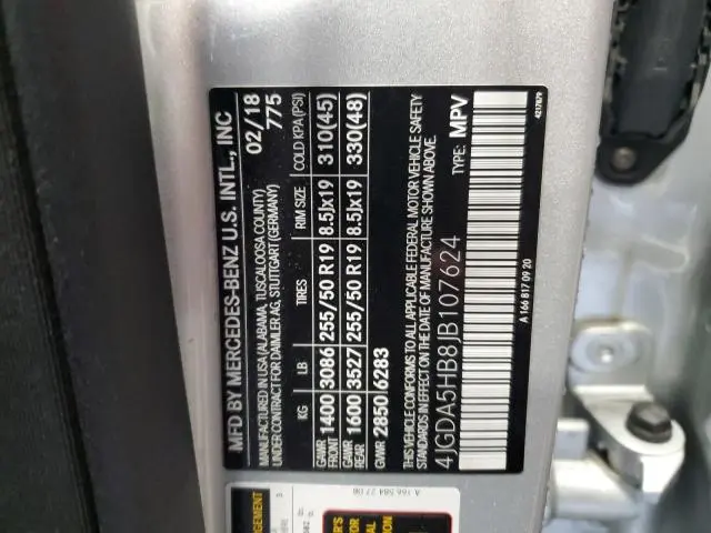 2018 MERCEDES-BENZ GLE 350 4MATIC  