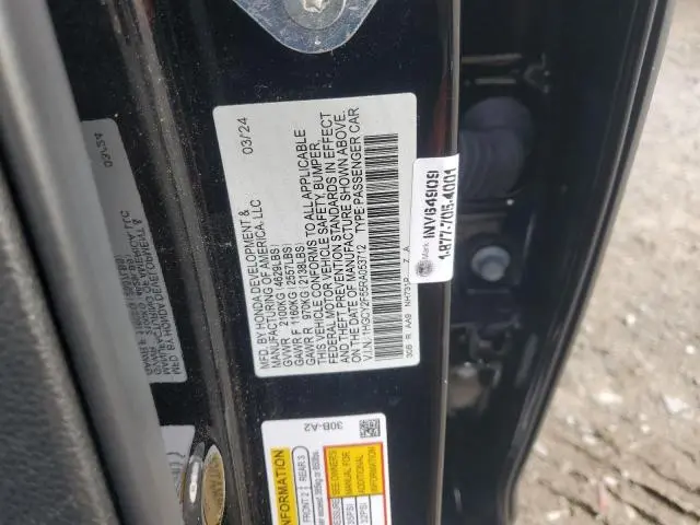 2024 HONDA ACCORD HYBRID SPORT  